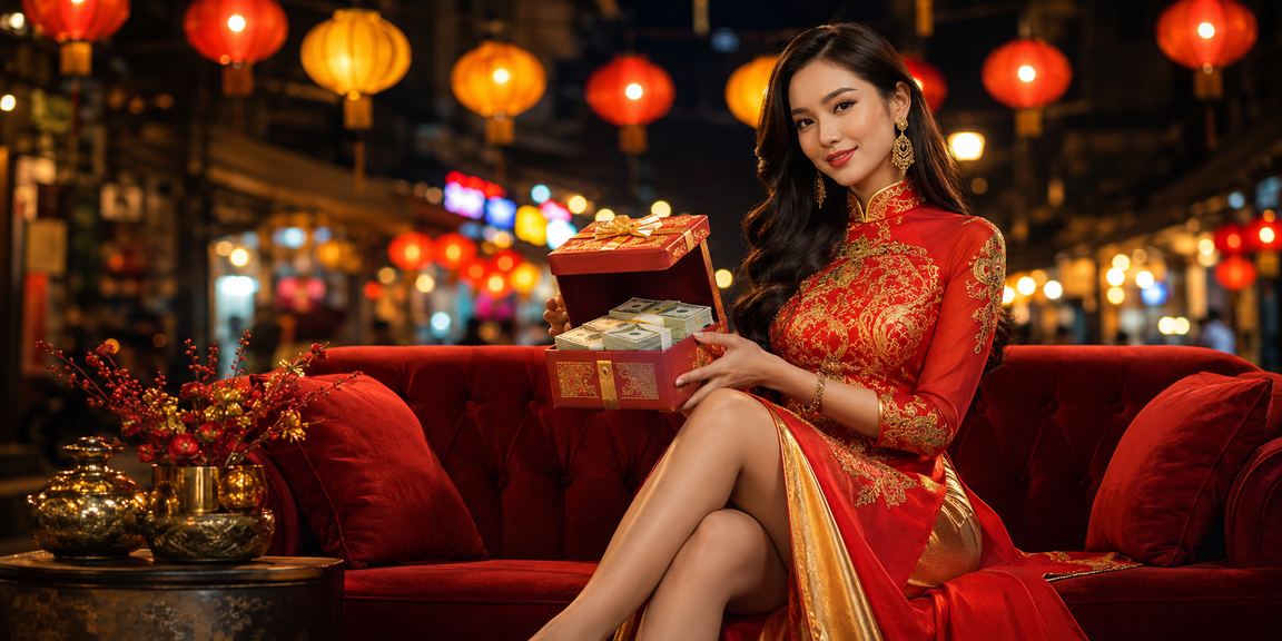 Người chơi kiểm tra khuyến mãi casino tại chợ đêm Huế